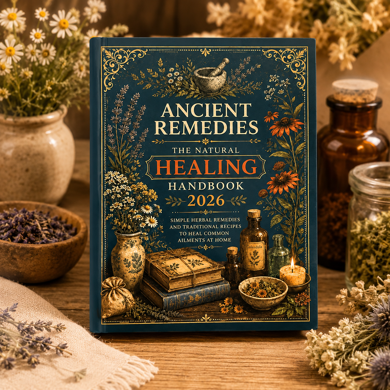 Wellness Herbal Medicine - Ancient Remedies Healing Handbook 2026 Herbal