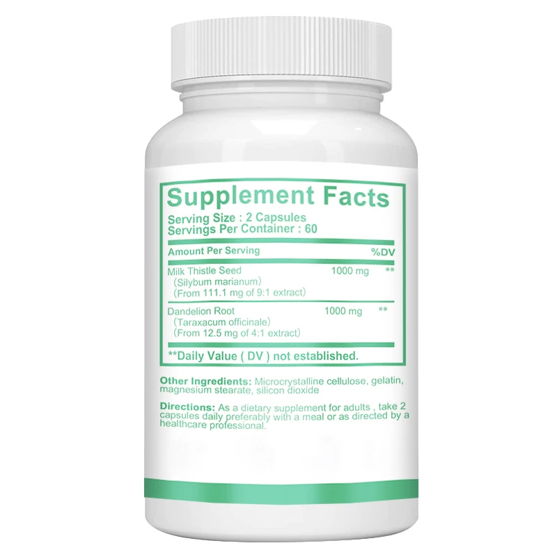 Milk Thistle Capsules 1000mg - - مراجعة Milk Thistle Silymarin وسعره