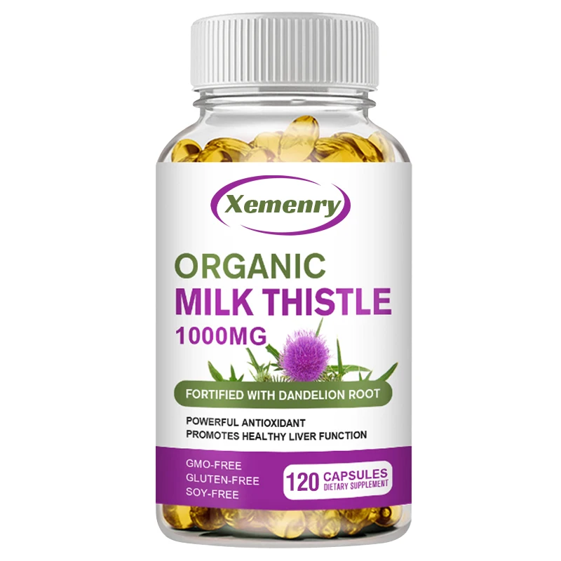 Milk Thistle Capsules 1000 Mg  - مراجعة Milk Thistle Silymarin وسعره