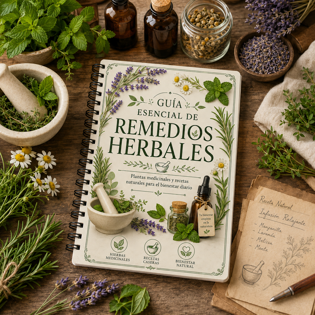 Spanish Herbal Remedies Guide  - مراجعة Wellness Herbal Medicine وسعره