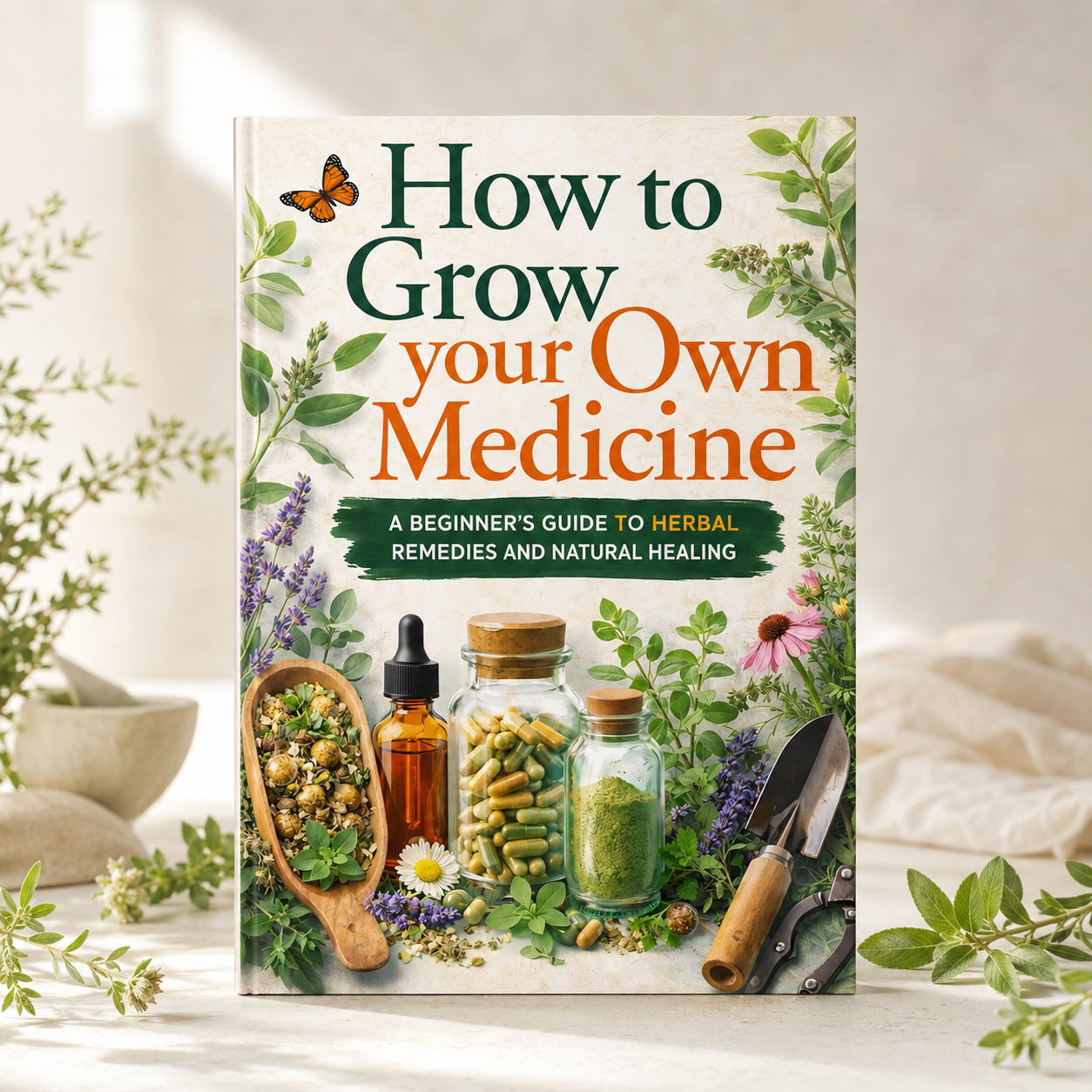 Grow Your Own Medicinal Herbs, - مراجعة Wellness Herbal Medicine وسعره