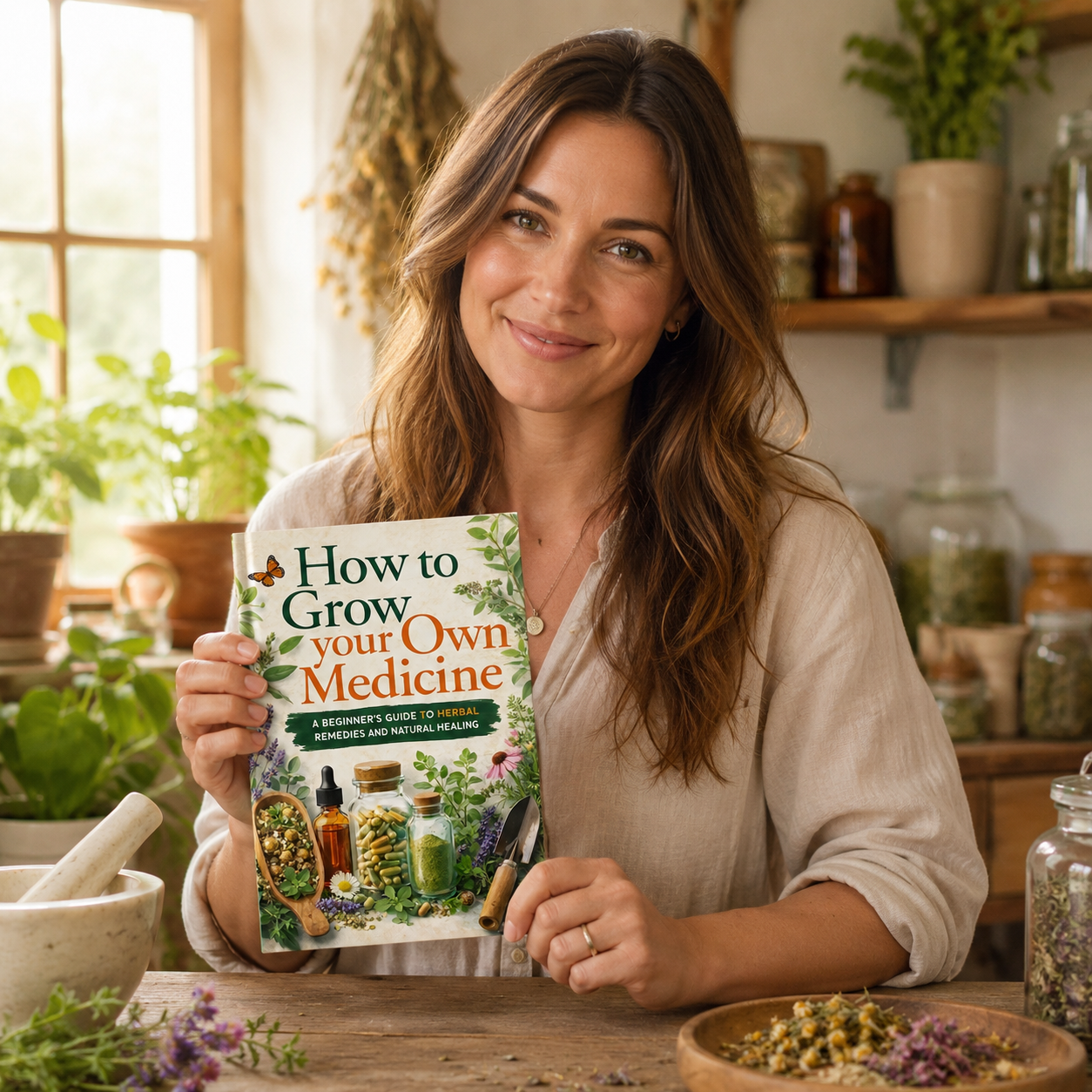 Grow Your Own Medicinal Herbs, - مراجعة Wellness Herbal Medicine وسعره