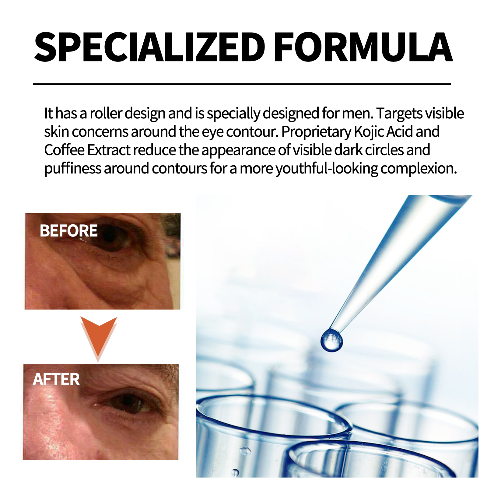 Men's Retinol Eye Cream Eye Ba - مراجعة Milk Thistle Silymarin وسعره