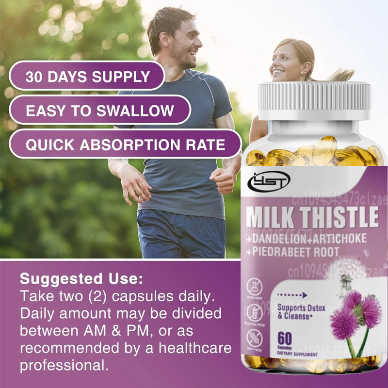 Milk Thistle Supplement Contai - مراجعة Milk Thistle Silymarin وسعره