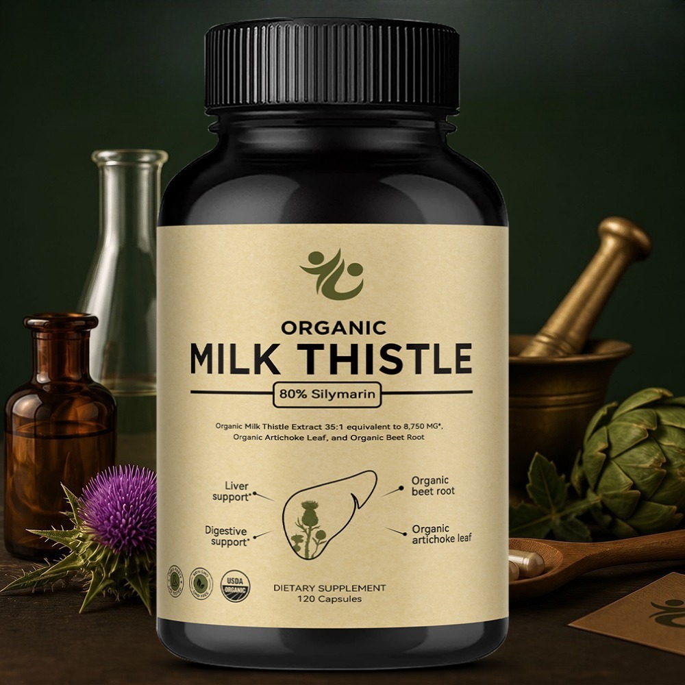 Milk Thistle Liver Detox Capsu - مراجعة Milk Thistle Silymarin وسعره