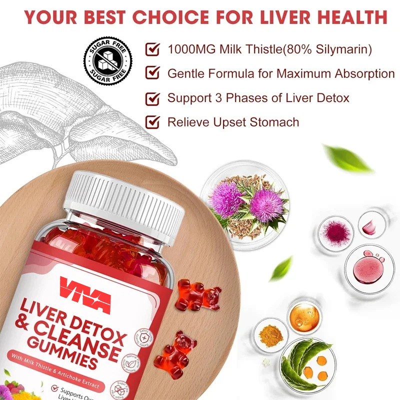 24 Potent Herbs for Liver Deto - مراجعة Milk Thistle Silymarin وسعره